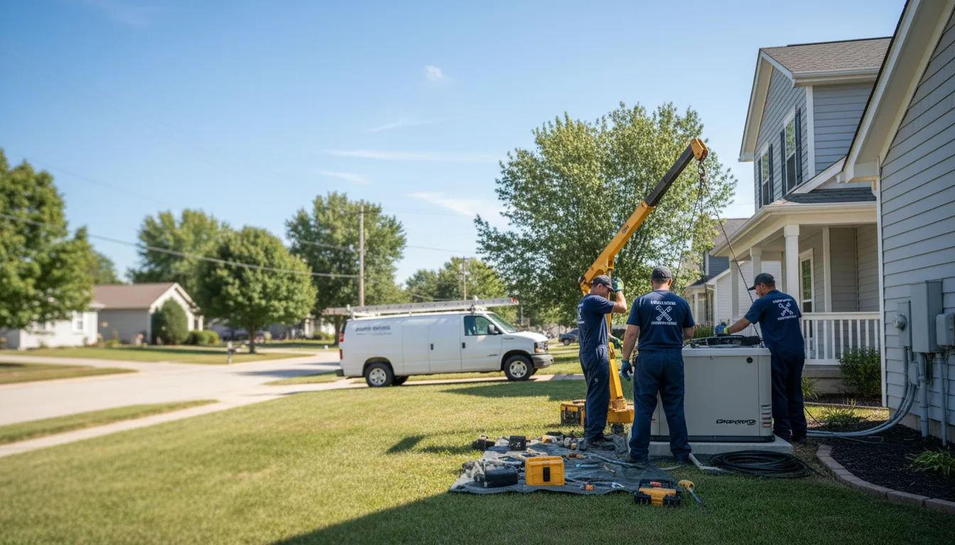Generator Installation in Fairbury, NE near me